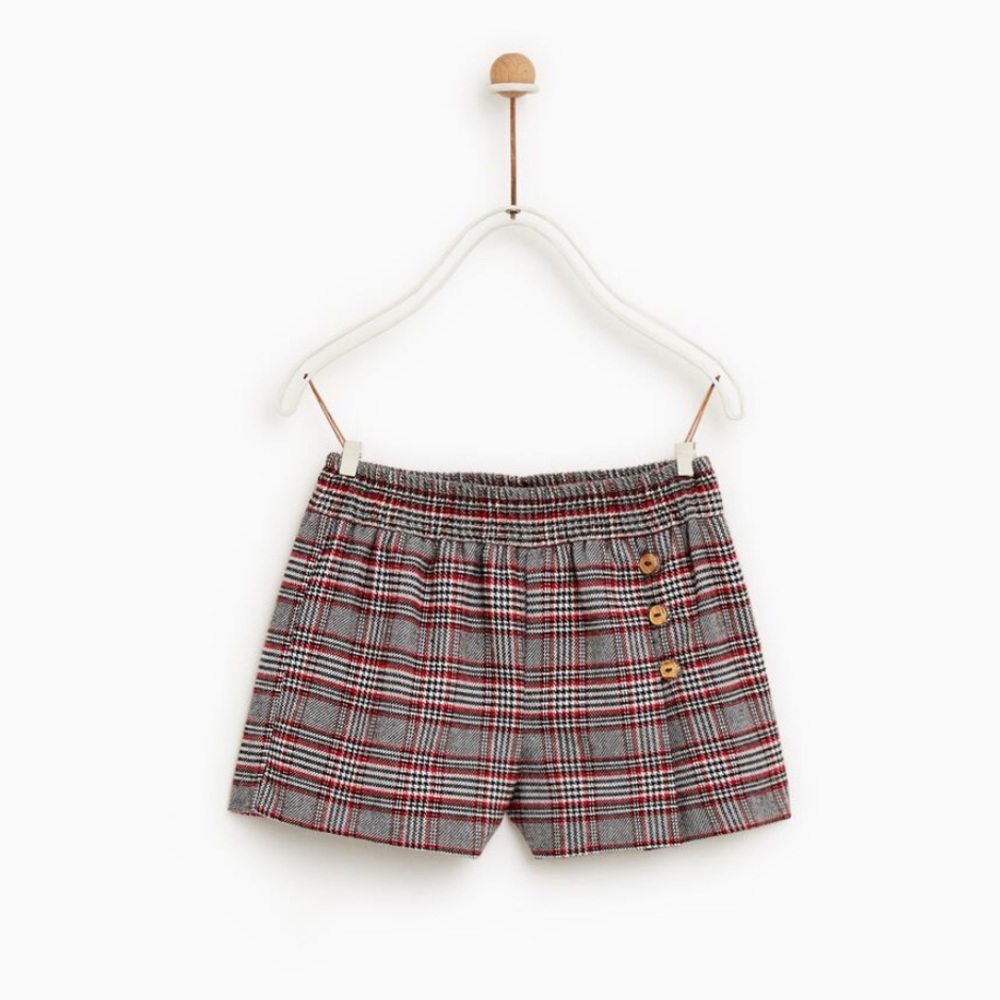 Zara Baby- Plaid Short used